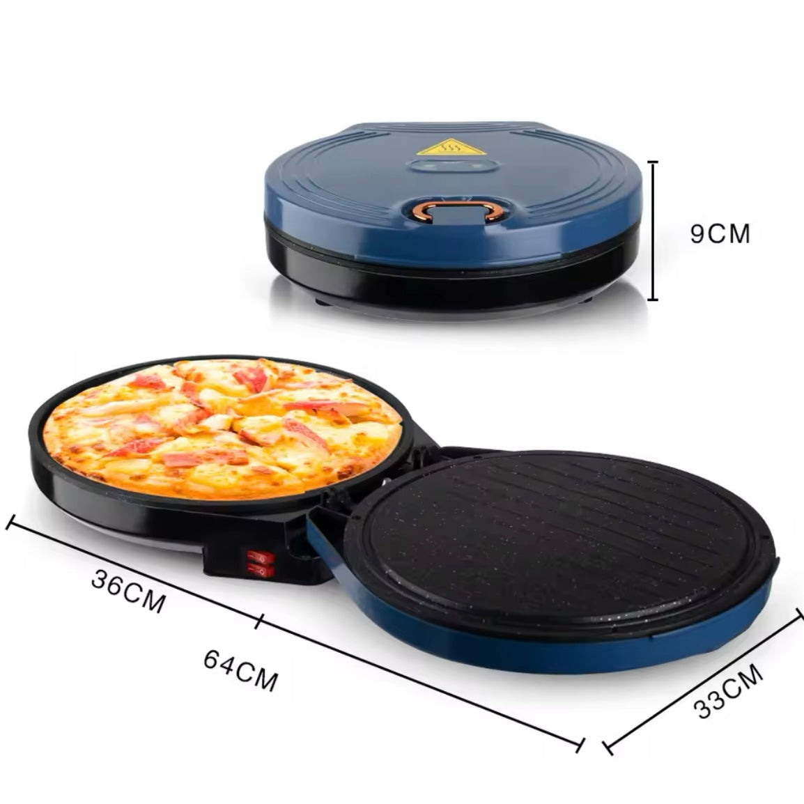 Raf Electric Baking Pan 1800W R511