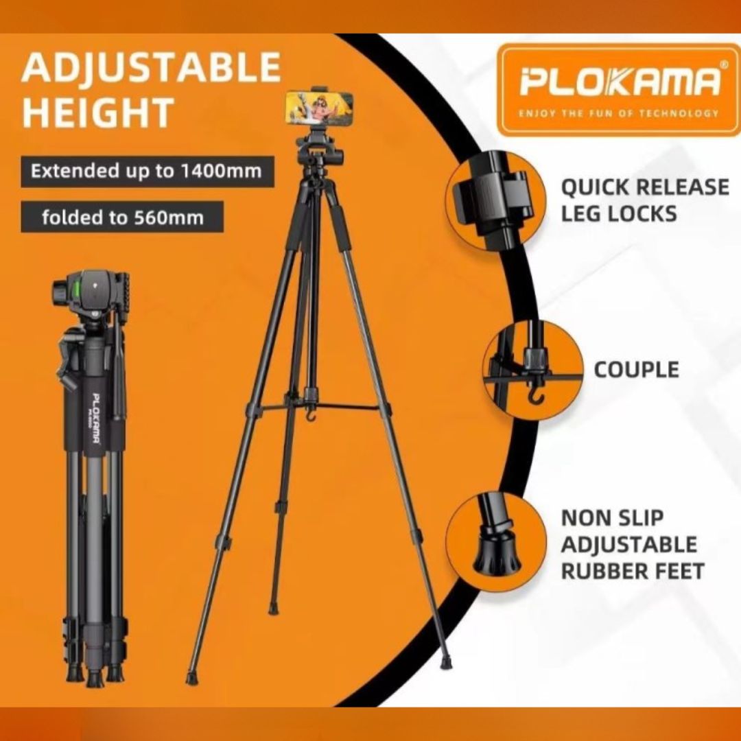 Plokama PK-9950 Pro 1500mm Professional Tripod