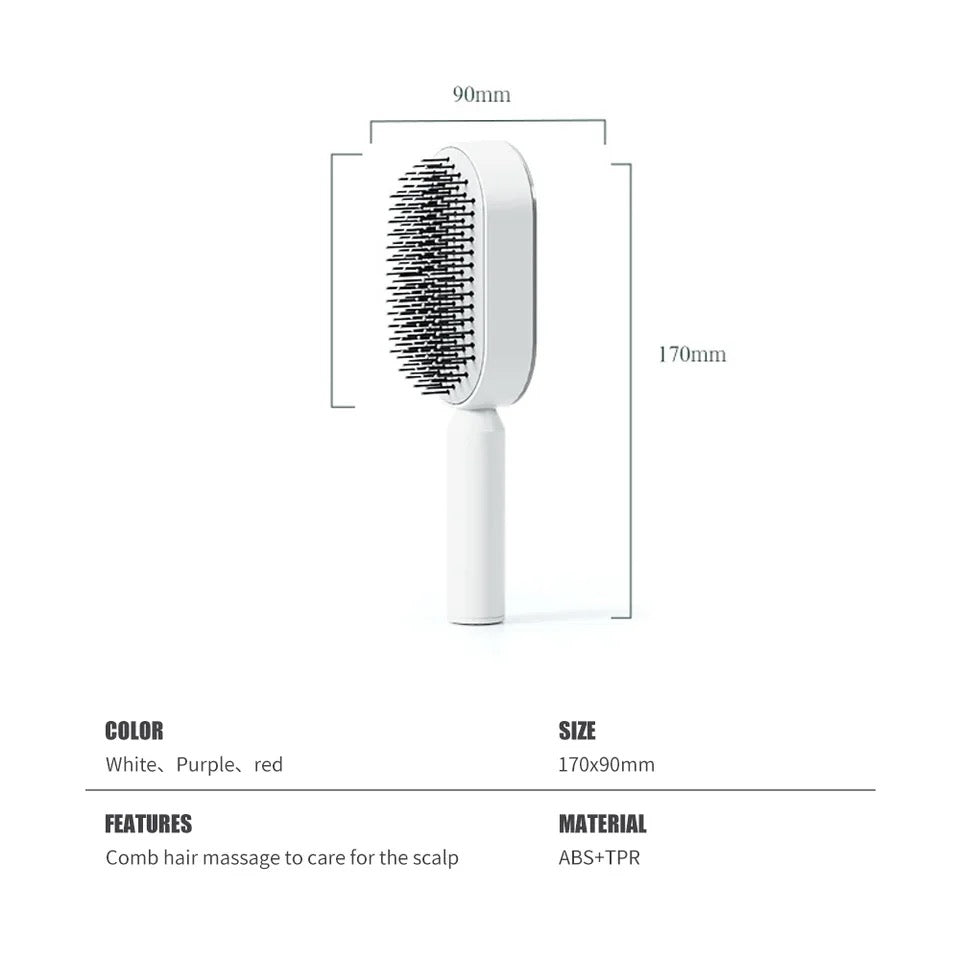 Self Cleaning Hair Brush