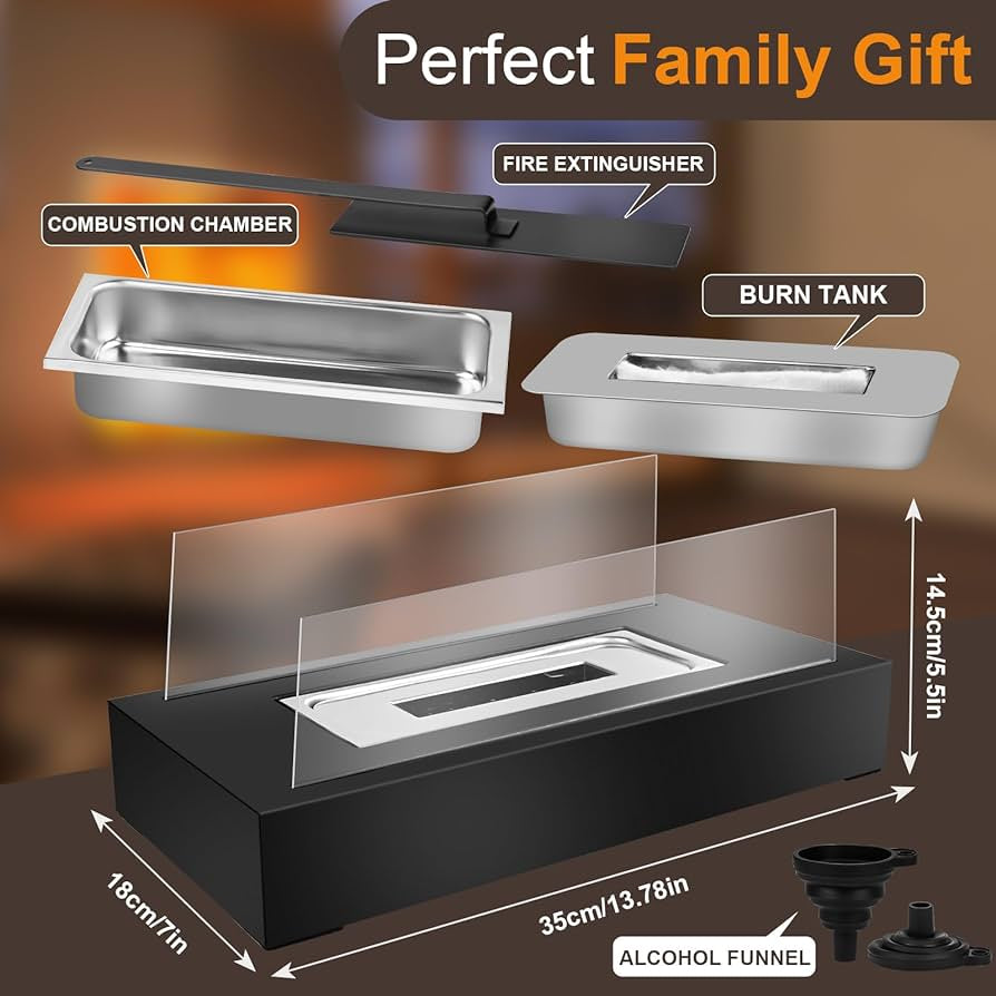 Table Fireplace Ethanol For Indoor & Outdoor
