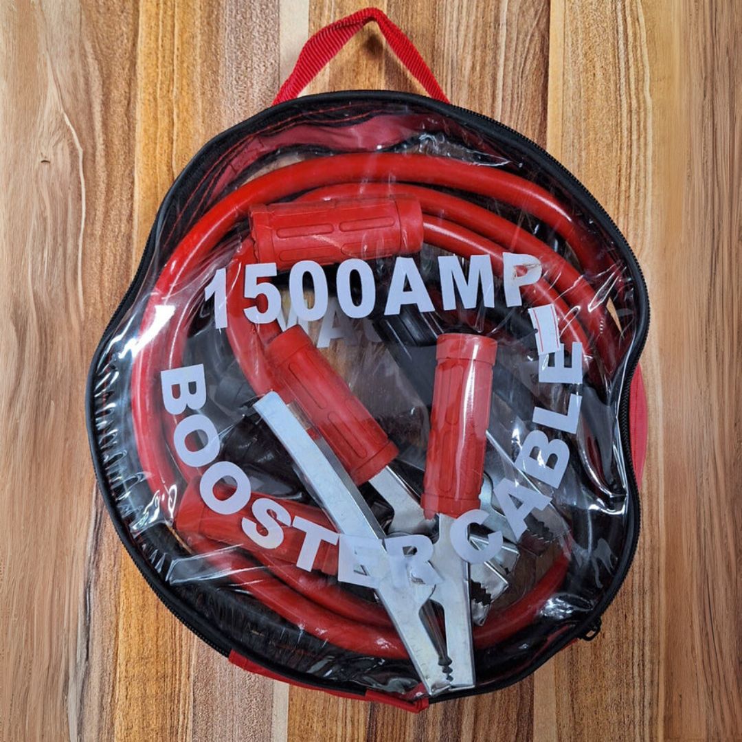 1500 AMP Battery Cable Booster Jumper Cables Heavy Duty