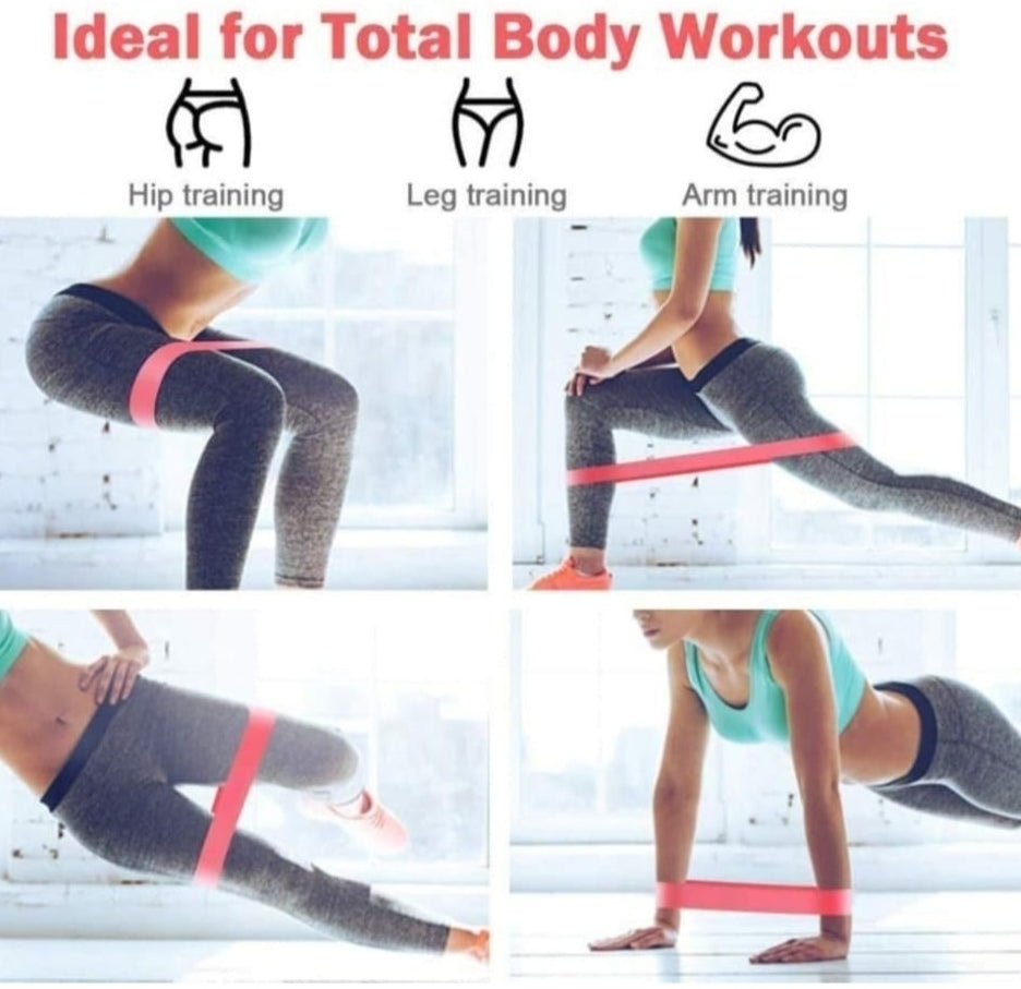 Rubber Elastic Band 5 DIFFERENT RESISTANCE LEVELS