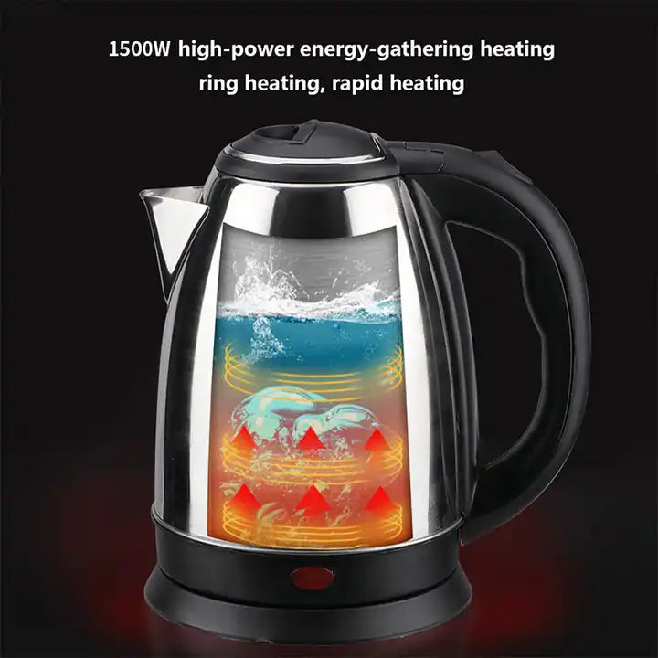 Raf Electric Kettle Water Warmer 2L Stainless Steel R7816