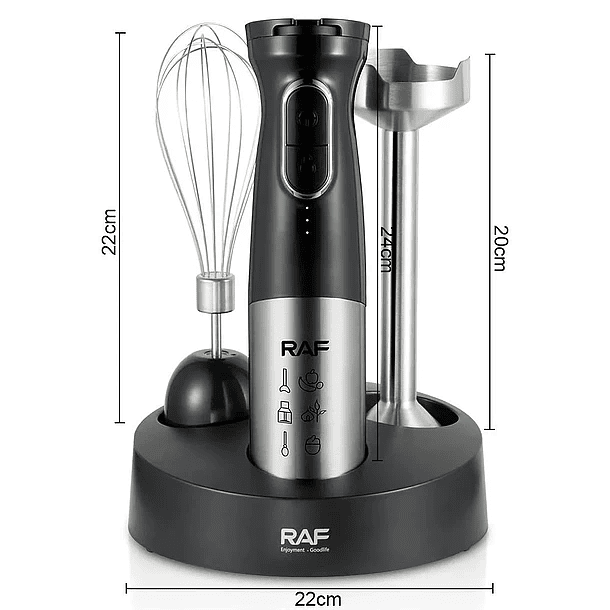 RAF 200W 4 IN 1 Rechargeable Cordless Blending Set R3002