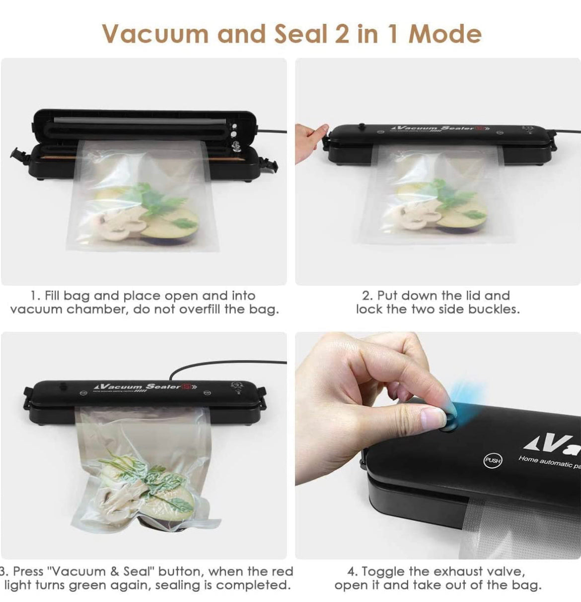 100 bags sealer