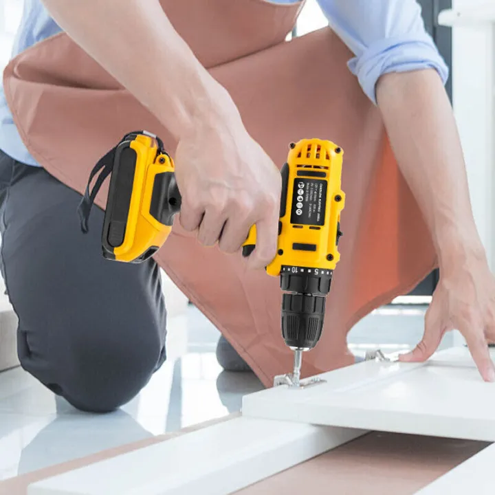 24V DUNLANDI Cordless Drill Machine Kit