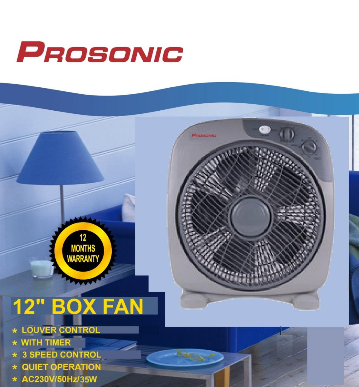 Prosonic fan 12 inches