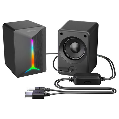 MEETION MT-SP2011 RGB Cool Computer 2.0 Game Speaker Audio Wired