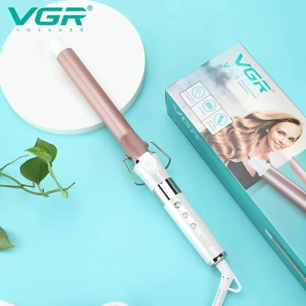 VGR Professional Hair Curling Iron Wand V578