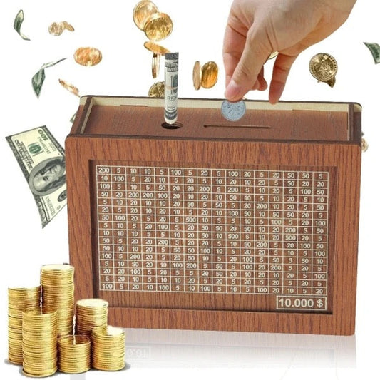 ERL_LB, Wood Money Saving Box