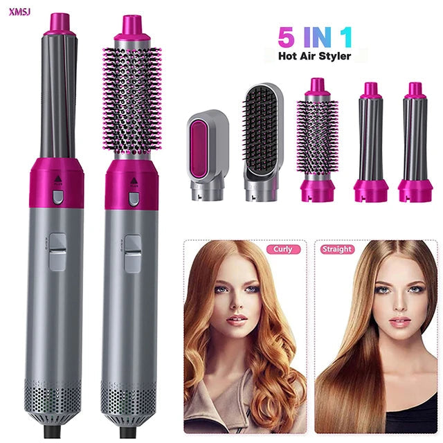 5 In 1 Hot Air Styler Hair Straightener