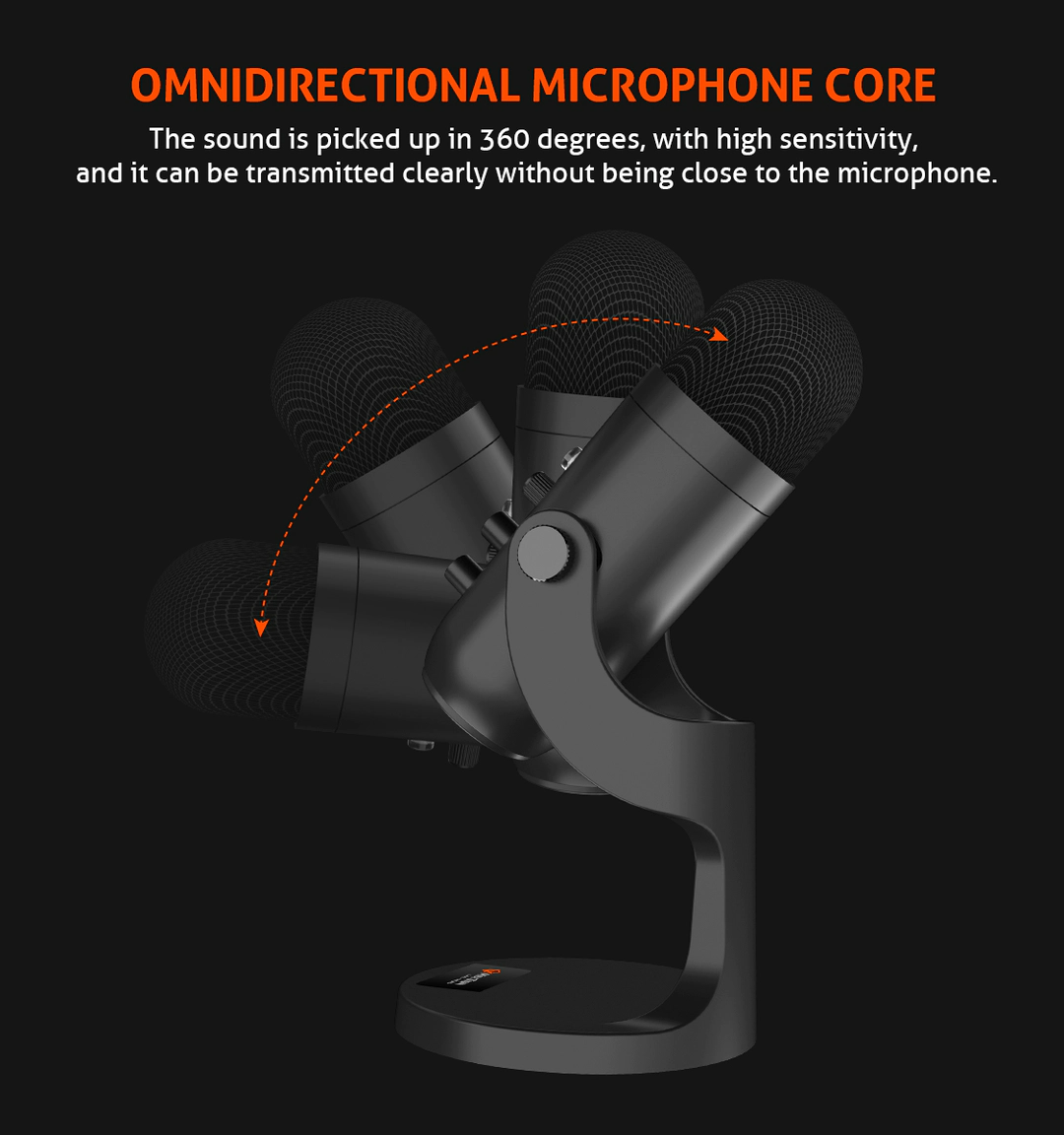 Meetion MC20 Professional Wired Conference Gaming Microphone