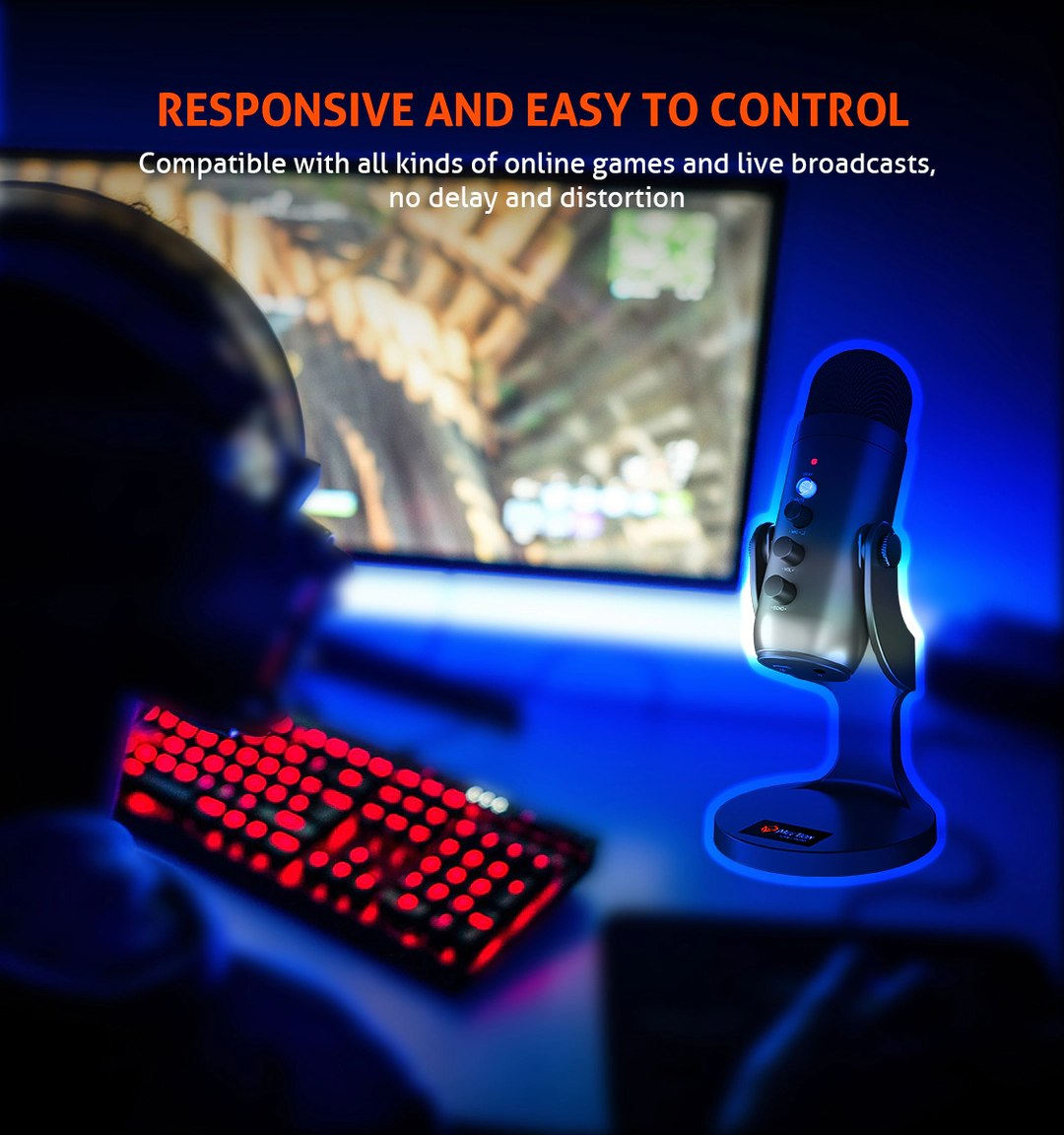 Meetion MC20 Professional Wired Conference Gaming Microphone