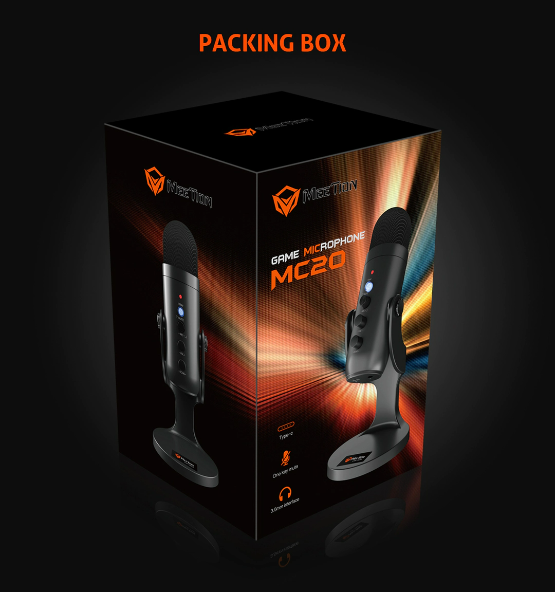 Meetion MC20 Professional Wired Conference Gaming Microphone