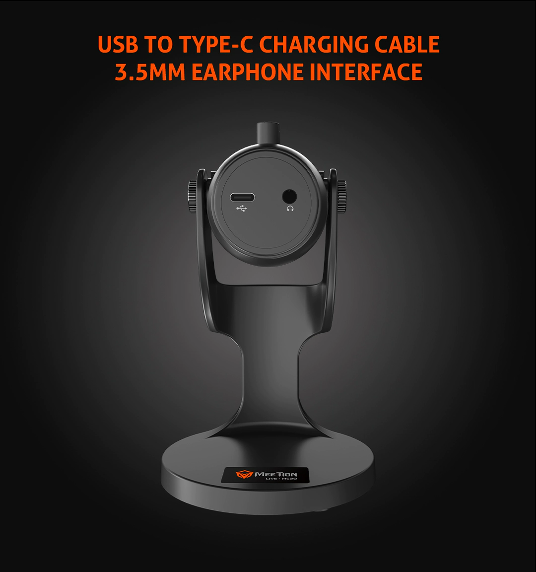 Meetion MC20 Professional Wired Conference Gaming Microphone