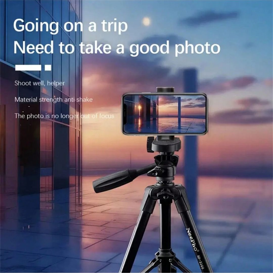 NeePho Extendable Tripod Stand Selfie Stick Multifunction Tripod