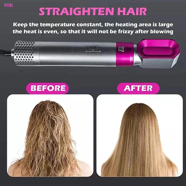 5 In 1 Hot Air Styler Hair Straightener