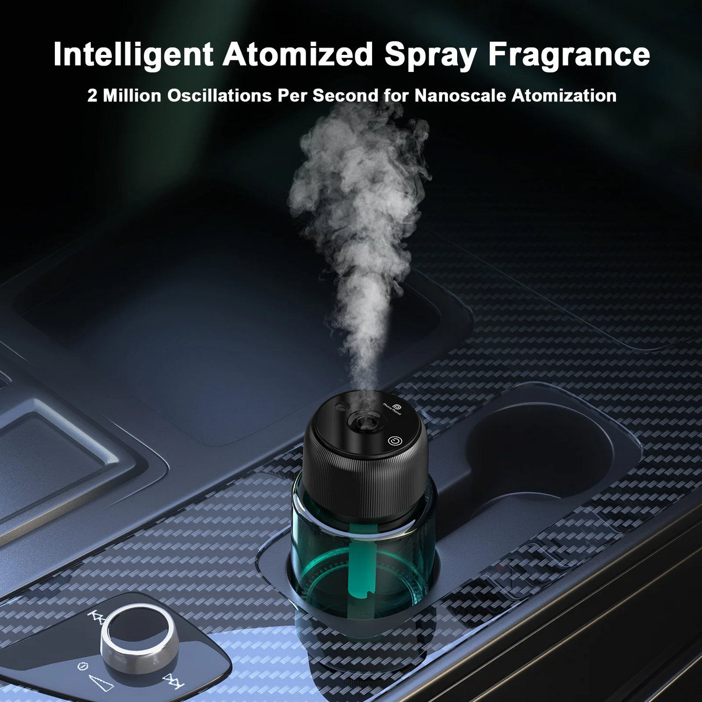 Car Humidifier Fragrance With Laser Light