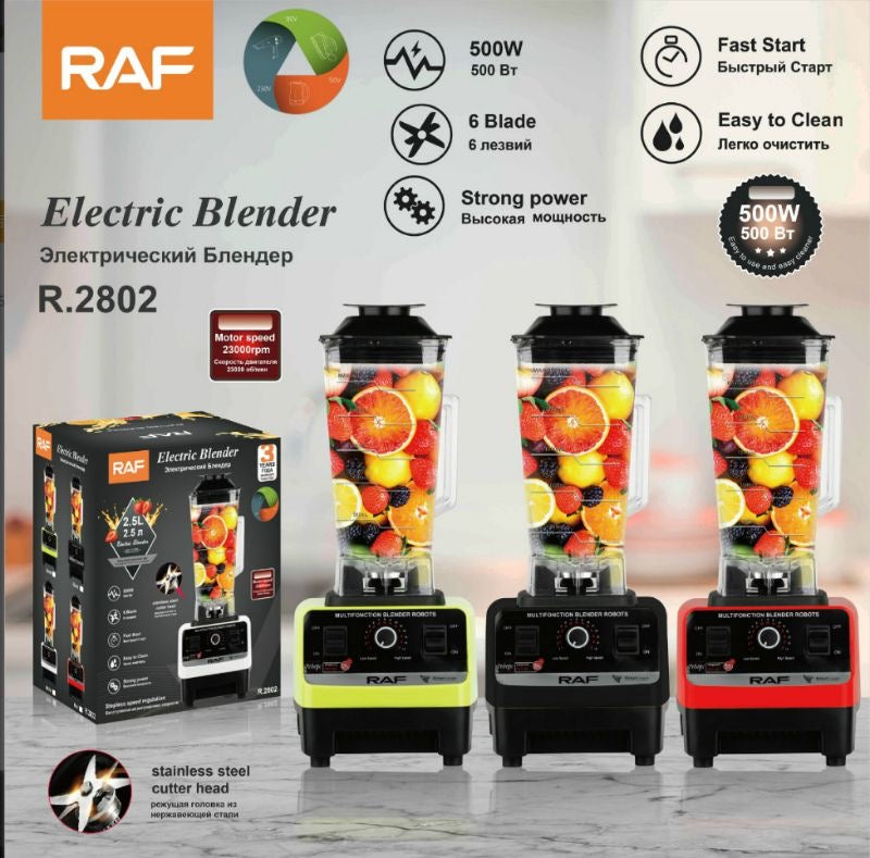Raf Industrial Electric Blender 2 Litre 2400W Crush Ice R2802 R2809