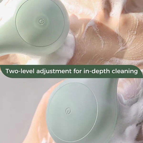 5 in 1 Electric Shower Brush, Body Scrubber Exfoliating Massage