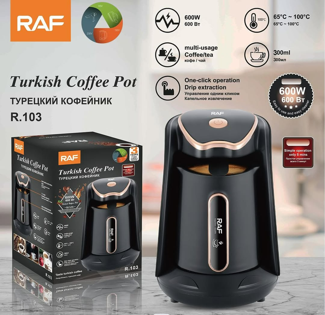 RAF Turkish coffee pot 600w R103