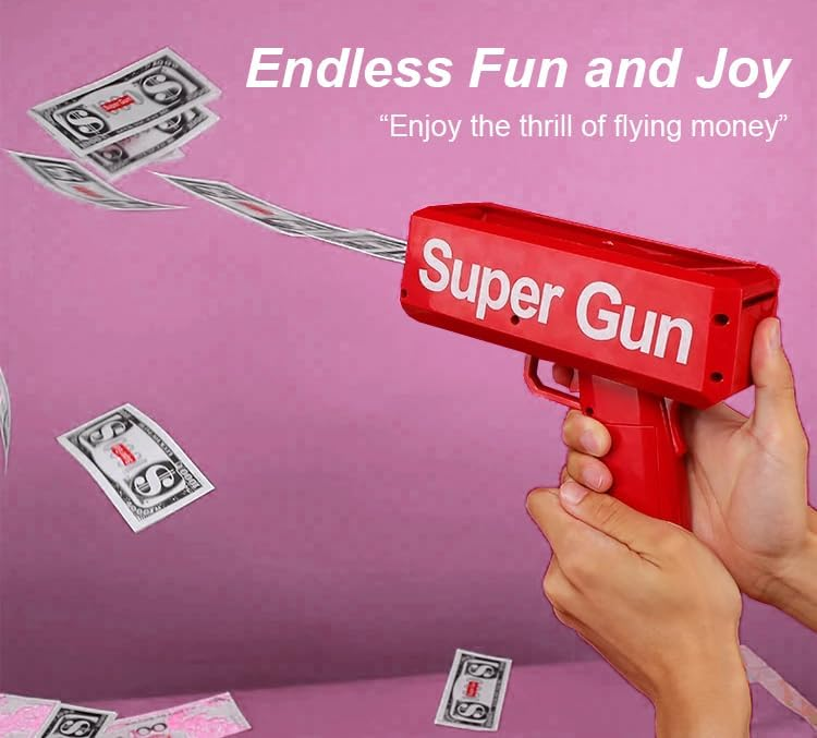 Cash Cannon Money Gun Toy