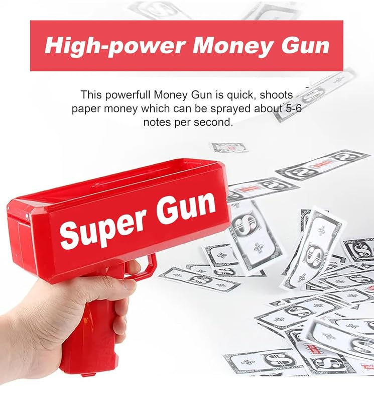 Cash Cannon Money Gun Toy