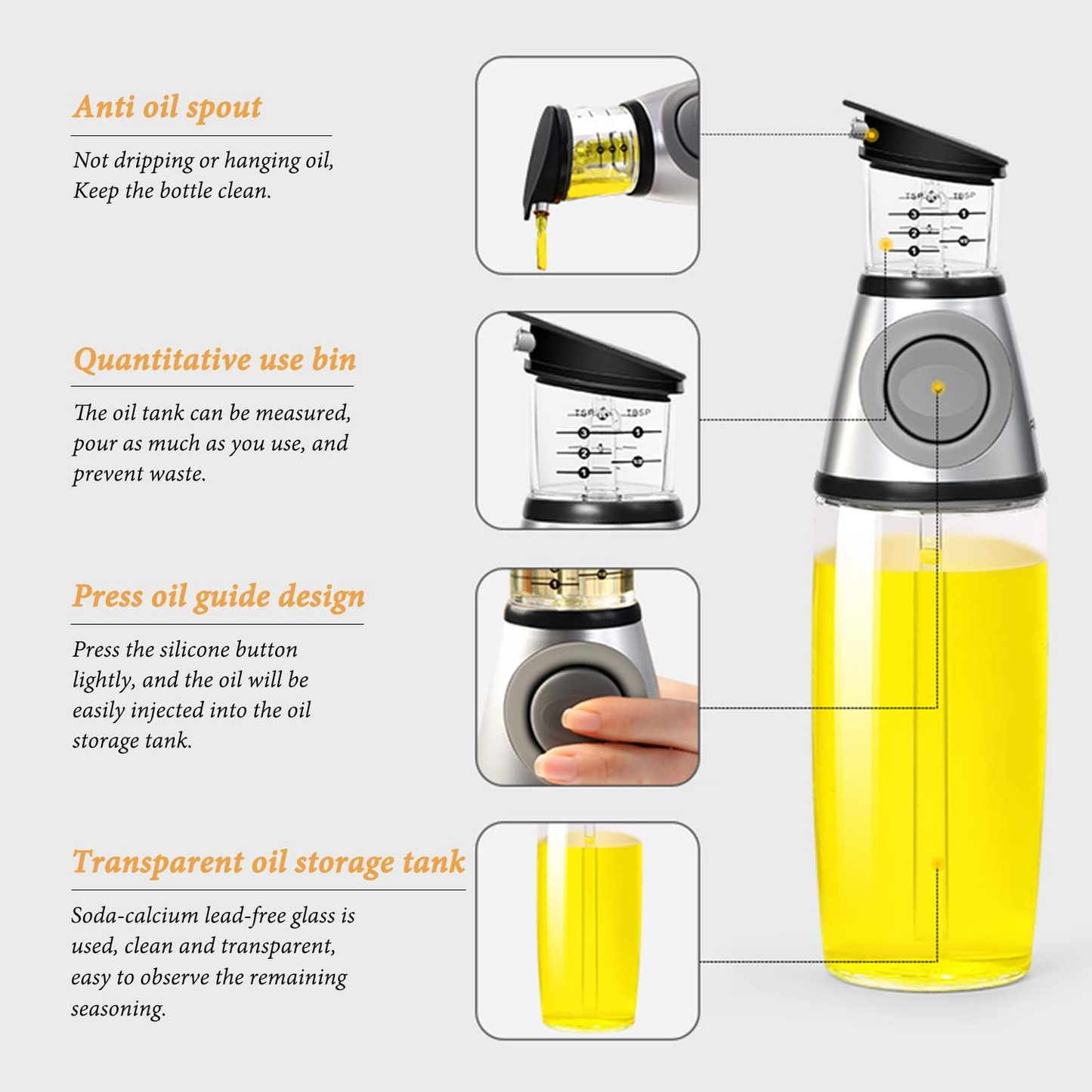 Oil-Bottle | Precise Measuring