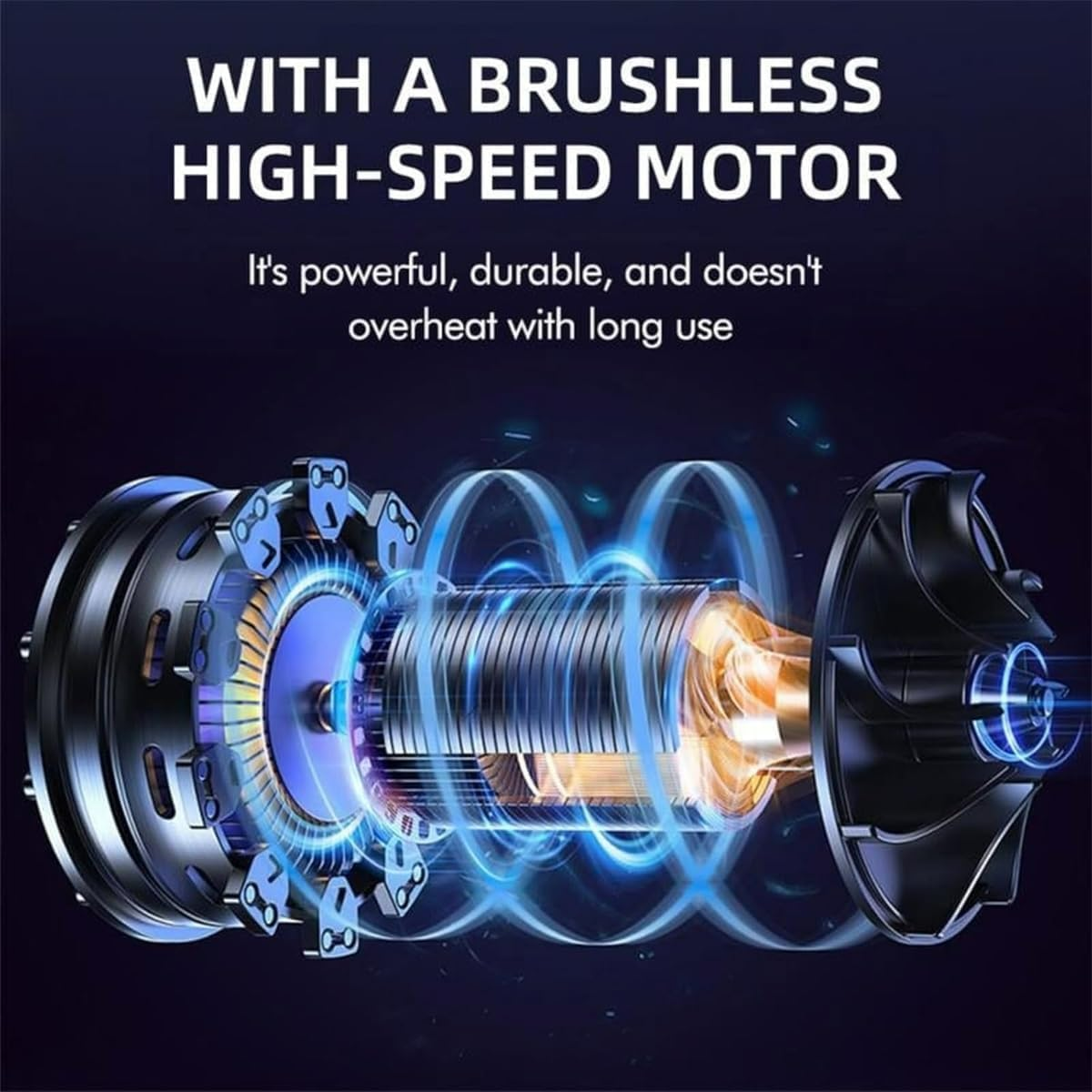 Air Pressure Power Blower Mini Cordless With Leaf Blower Cordless Compressed Air Duster 120mph for Car Wash