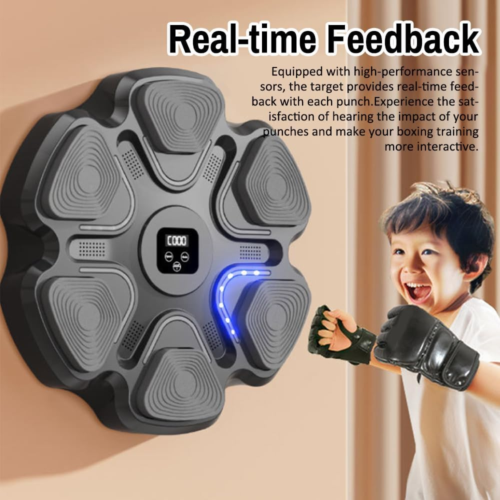 Smart Musical Boxing Machine BT Wall-Mounted Boxing Target