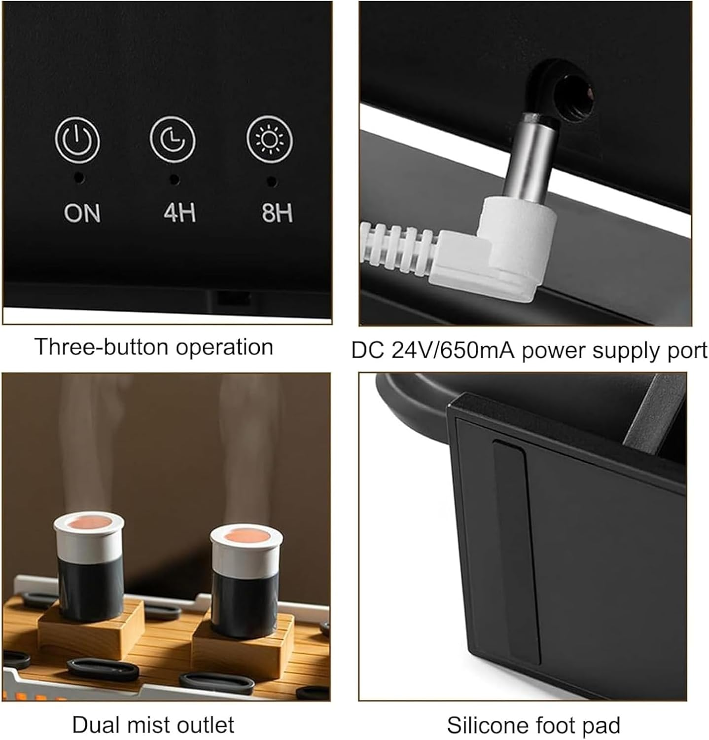 🚢 Titanic Humidifier & Essential Oil Diffuser – Aromatherapy