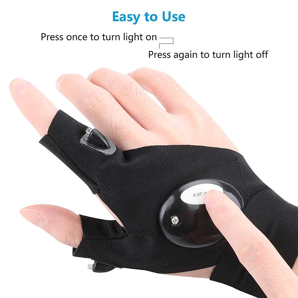 GloveLite Flashlight Glove Finger LED Light