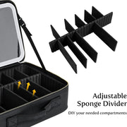 Adjustable Light Make up Bag with Mirror LED Light