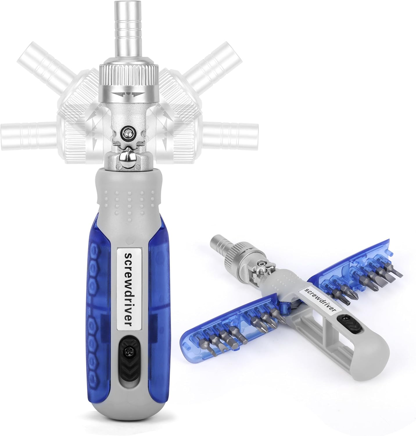 15 in 1 Magnetic Ratchet Screwdriver Set – Multi-Angle Adjustable Tool Kit for DIY Repairs