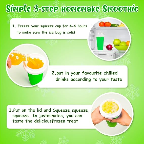 Slushy Maker Cup - Quick Frozen Magic Cup