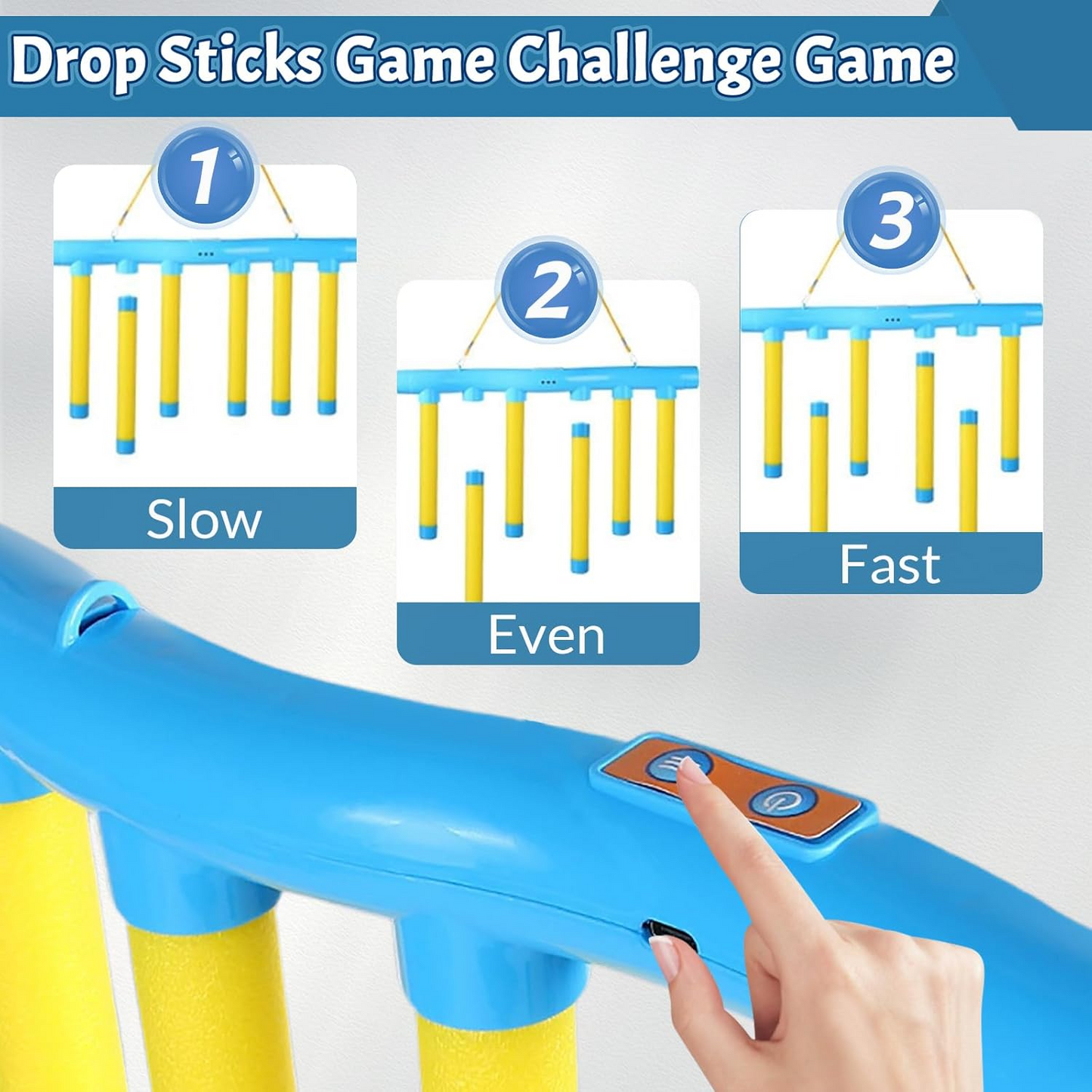 Catching stick toy -  Drop Stick Reflex Challenge Game