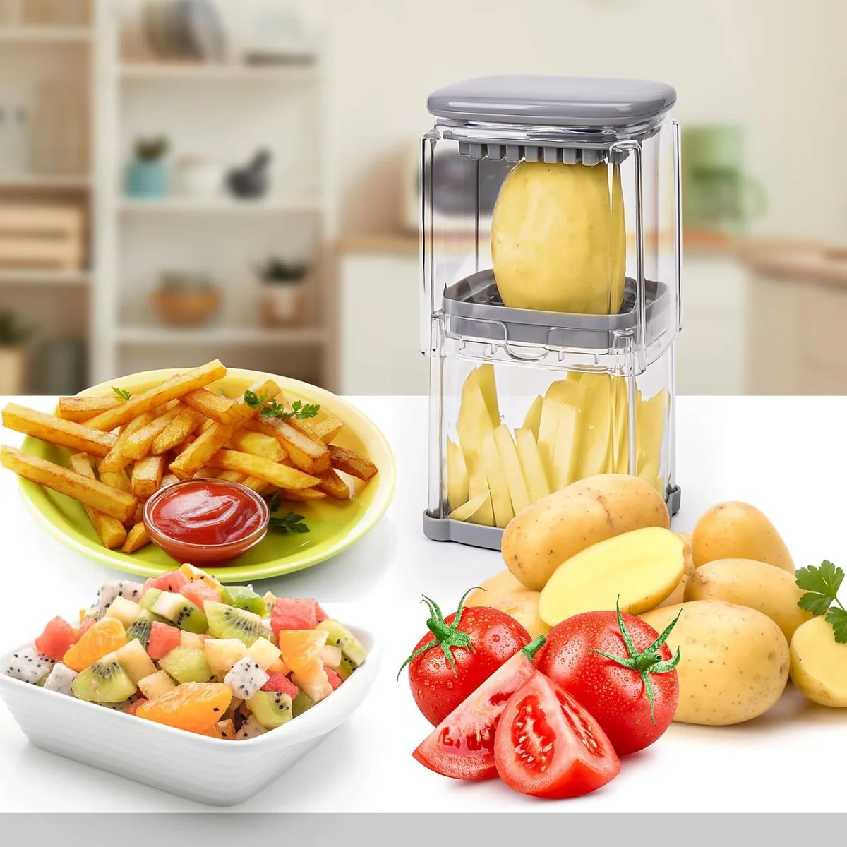 4-in-1 Fruit & Vegetable Slicer