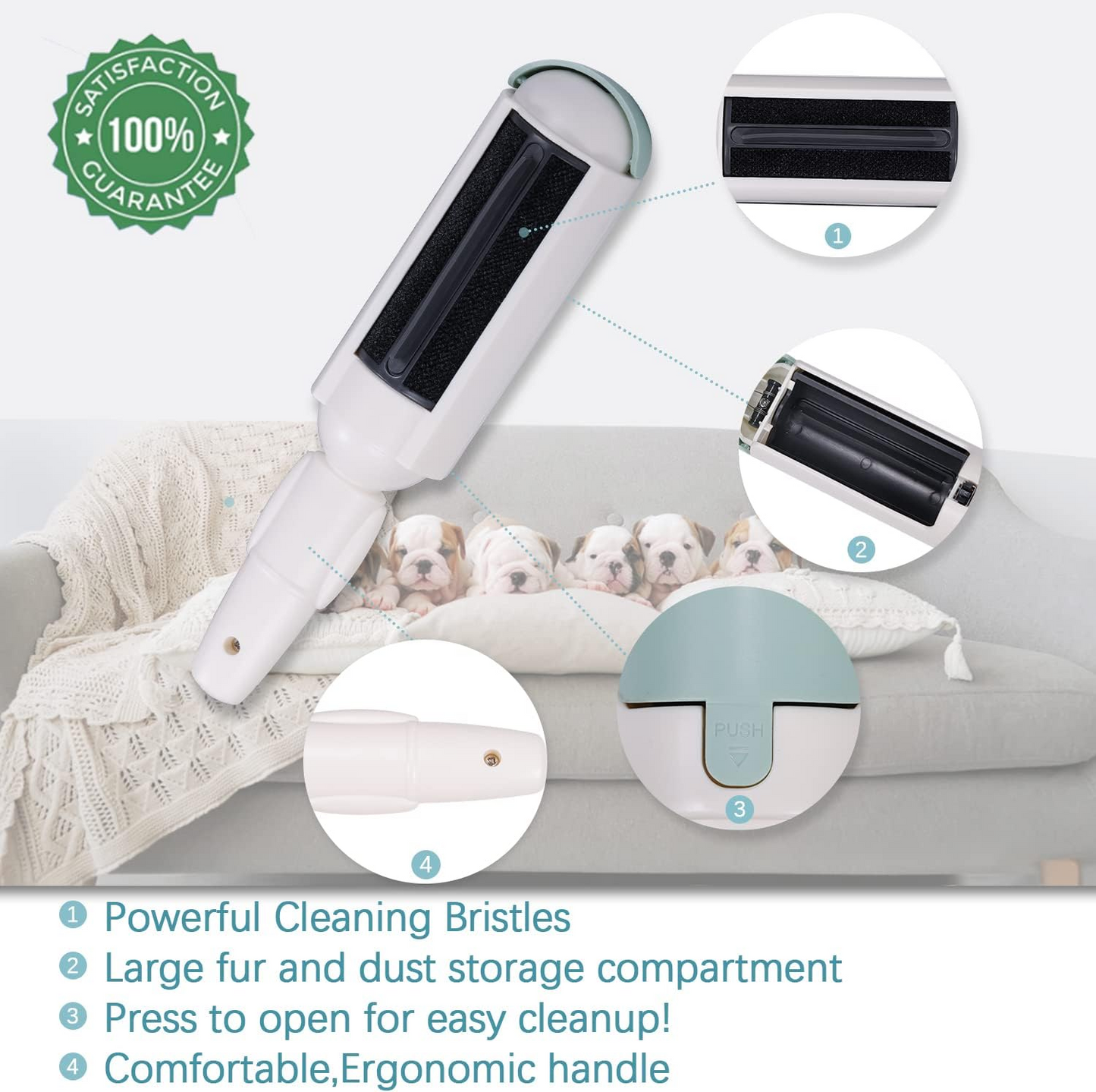 Reusable Pet Hair Remover Roller