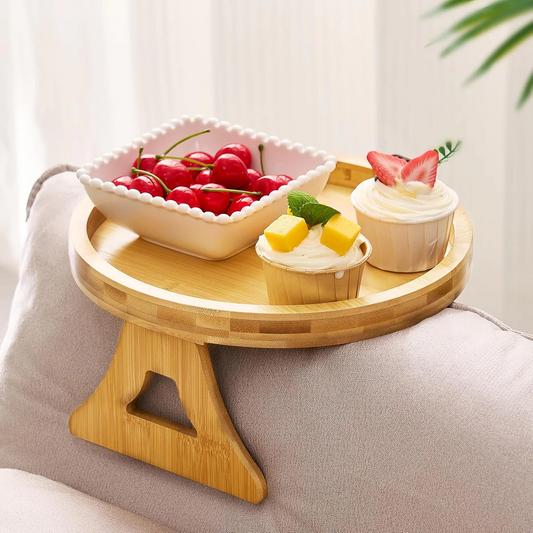 Bamboo Sofa Arm Tray