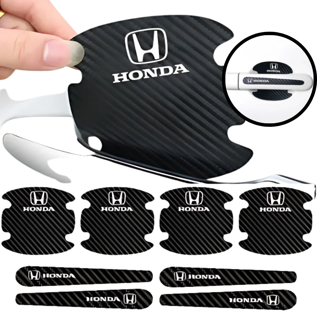 8PCS/SET Carbon Fiber Car Door Handle Protector Cover Inner Bowl all cars available