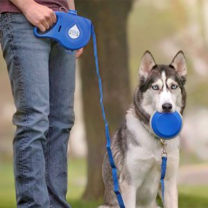 Aqua Leash, 5 In 1 Pet Essentials , Dog Walking Essentials All in one!