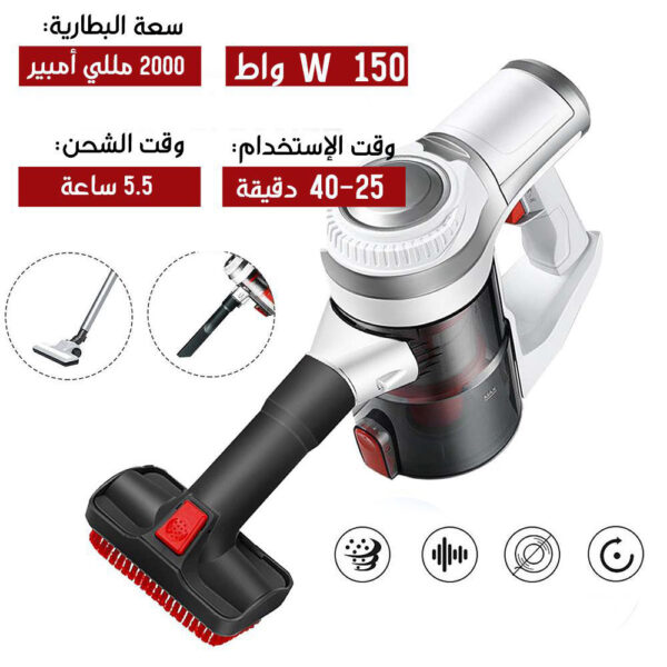 150W 600ml Rechargeable Handy Vacuum Cleaner | Cleaning Sonifer SF2228