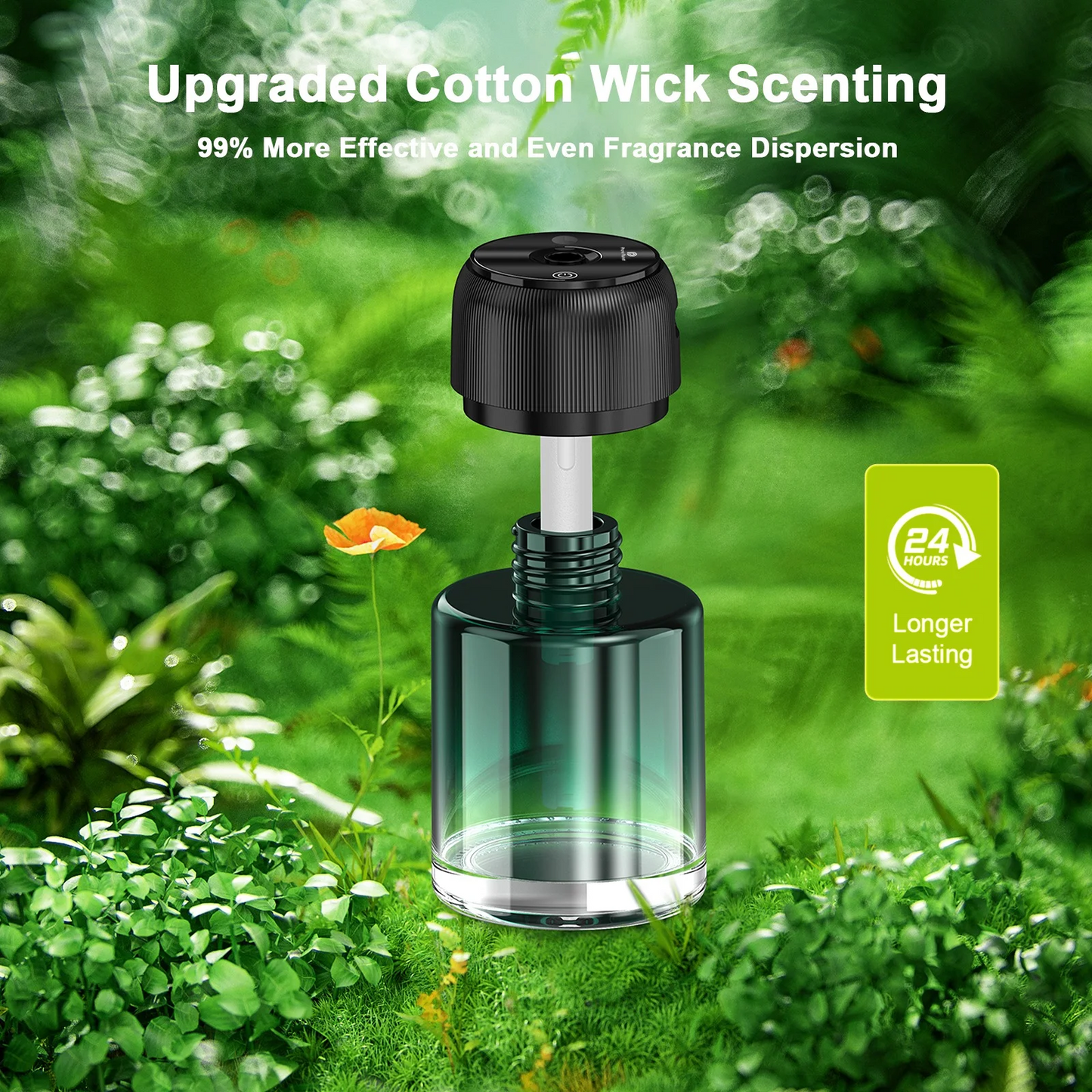 Car Humidifier Fragrance With Laser Light