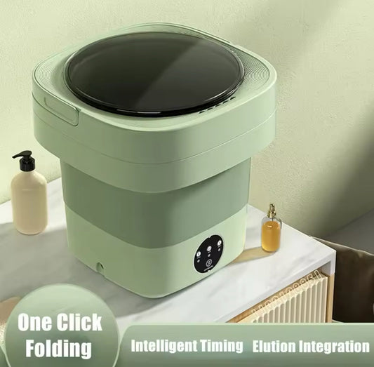 Folding Portable Washing Machine With Bucket Dryer 8 Litre