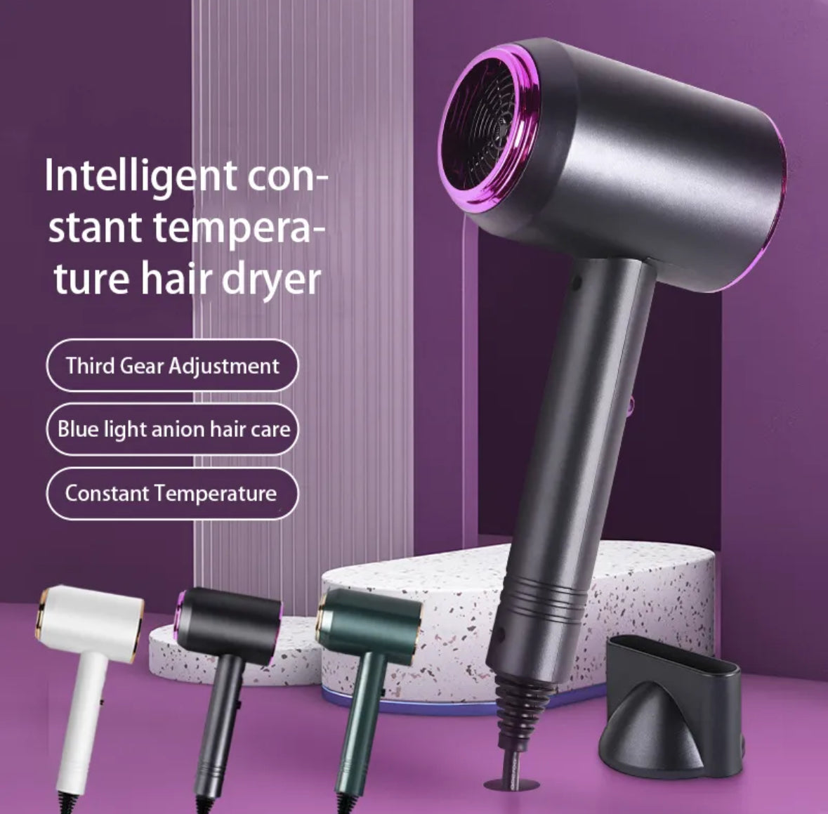Hair Dryer Blower For Hair hammor shaped