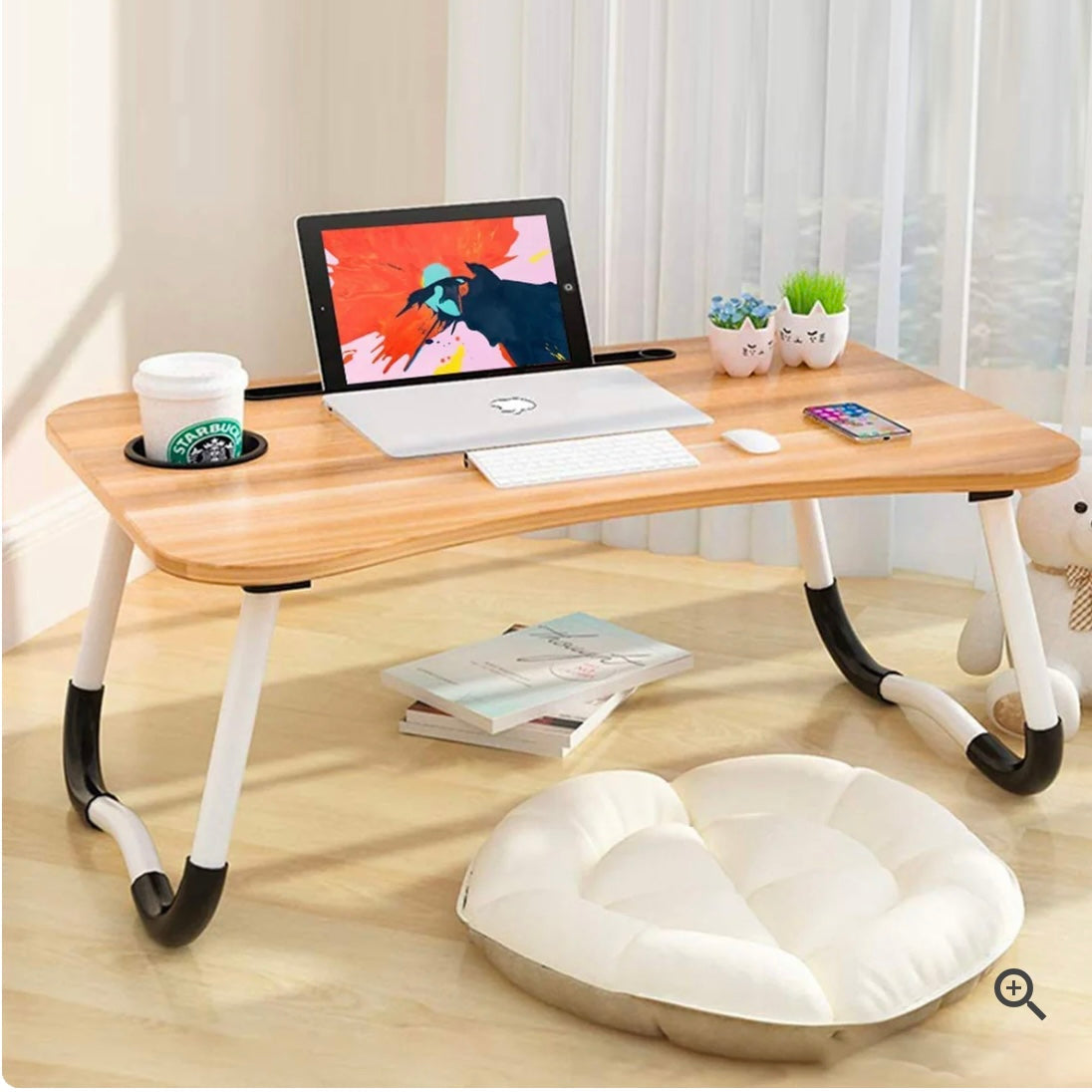 Laptop Bed Tray Table, Laptop Desk for Bed,Foldable Lap Desk Stand