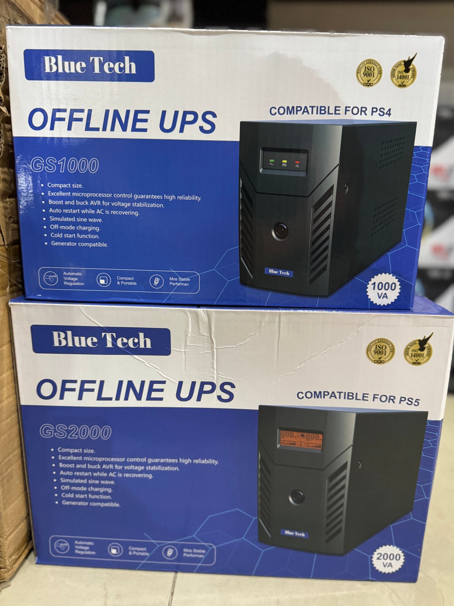 Offline ups blue tech