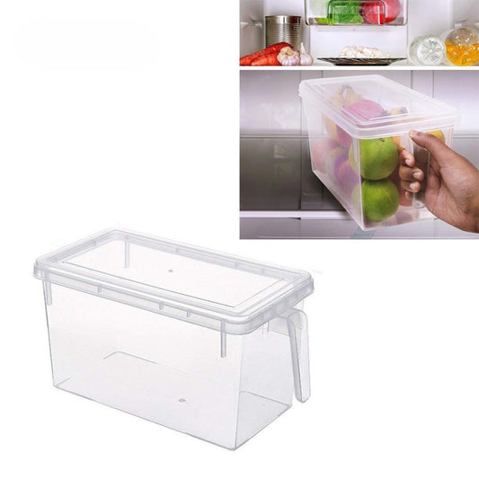 Kitchen Organizer Plastic Kitchen Refrigerator Storage Box With Lid
