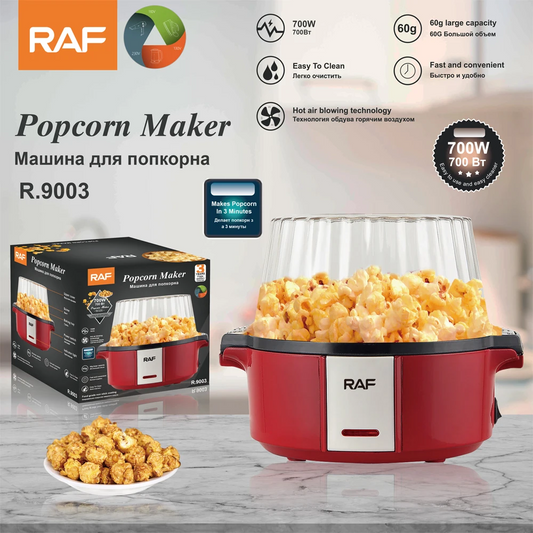 RAF No Oil Free Healthy Popcorn Maker R9003