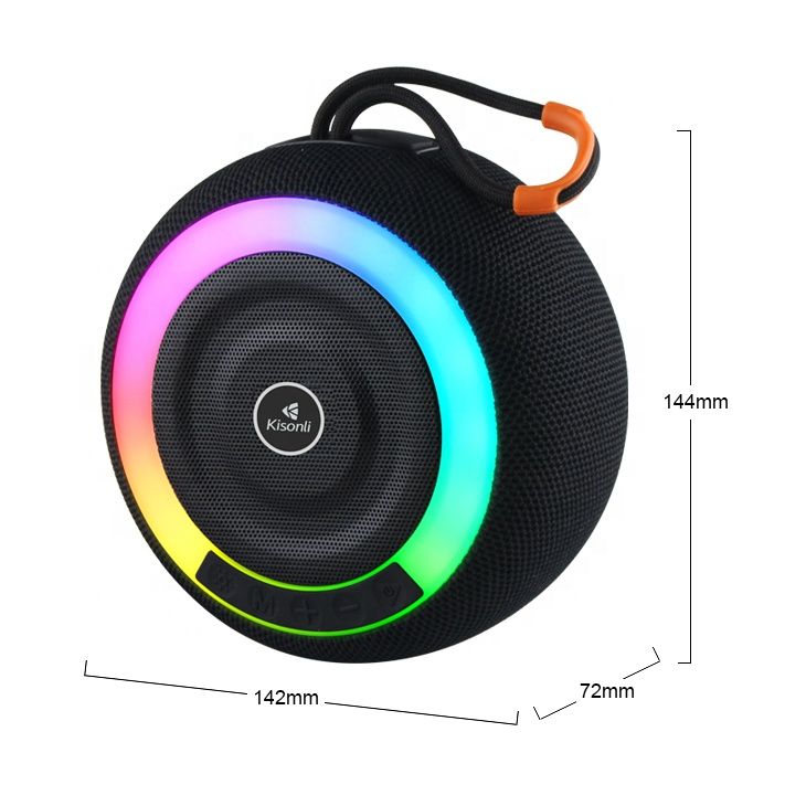 Kisonli K3 Bluetooth Speaker with Disco Lights